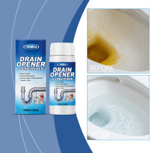JAKEHOE Pipe Clog Remover, Kitchen, Bathroom, Toilet & Drain Hair & Grease Cleaner