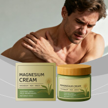 Botanical Body Care Cream, Plant Extract Gentle Care for Wrist & Knee Skin, Daily Massage Topical Cream