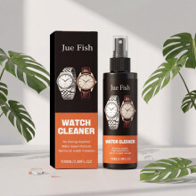 JUE FISH Watch Cleaner, Metal Watch Band & Dial Renewal Care, Jewelry Watch Chain Shine Cleaning Liquid