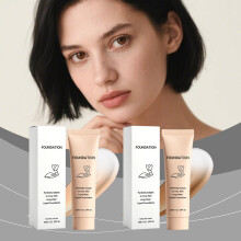 Color-Changing Long-Wear Foundation Series, Moisturizing Hydrated Skin, Lightweight Breathable Gentle Lasting
