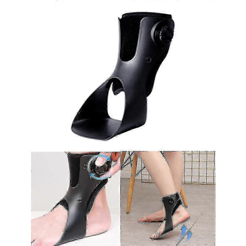 Left Right Foot Drop Brace Adjustable Ankle Orthosis Splint compatible with Improved Mobility Comcompatible withtable Fi 2
