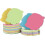 10 pads leaf notes for journaling - self stick colorful memo set 1