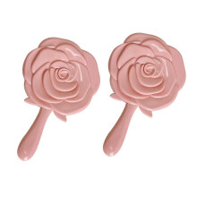 Handspiegel - Portable Small Stand Mirror for Girls, Teenagers, and Women - Cute Makeup Mirror in Pink Color