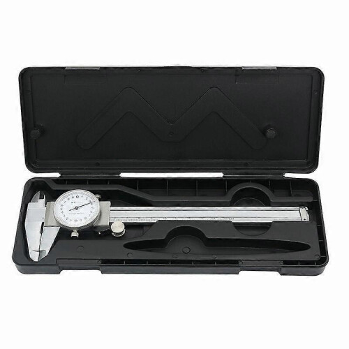Accurate Dial Calipers Shockproof Metal Vernier Caliper 0-200 mm Measuring Tools 2