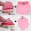 10 pads leaf notes for journaling - self stick colorful memo set 3