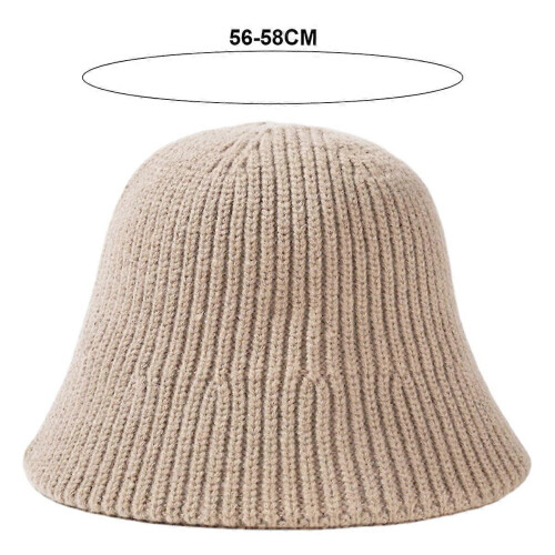 Cappelli a secchiello in maglia da donna, cappelli a secchiello invernali alla moda, cappelli da pescatore da donna, cap 1