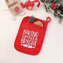 Christmas Multifunctional Insulated Baking Mitts Insulated Placemats Christmas Portable Baking Kit, Christmas Kitchen Utensils & Gadget