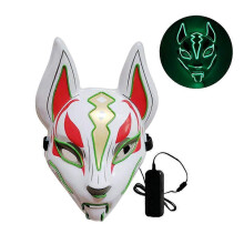 Halloween LED EL Cold Light Wired Full Mask for Fancy Dressing Party Costume Rave Cosplay Carnival