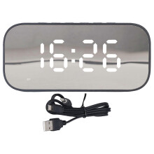 Přenosný stmívač s duálním FM budíkem a Bluetooth reproduktorem pro domácí kancelář