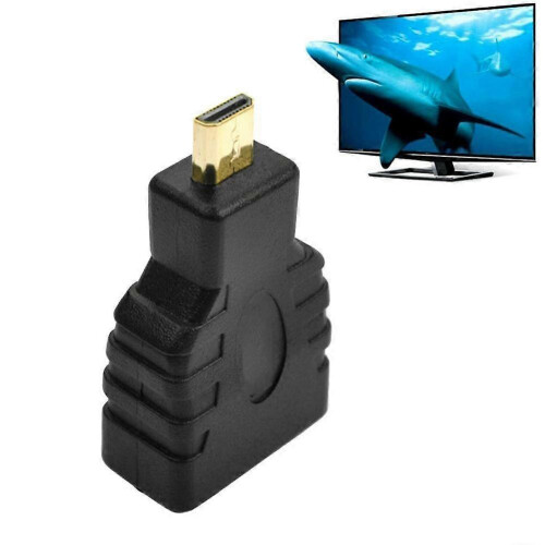 Adaptador convertidor universal Micro D-Type HDMI a HDMI compatible B9G7 1