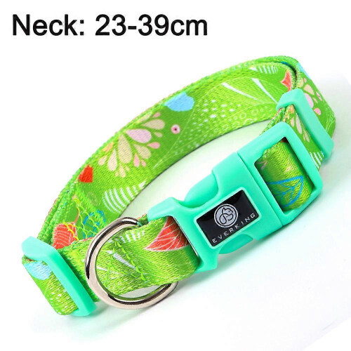 Cute and Soft, Durable Nylon Collars, Suitable for Various Dog Breeds (Bright Colors) 1