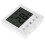 AC220V Thermostat Dual Display Fan Coil Temperature Controller for Water/Floor Heating 3