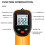 Infrared Thermometer Gun Backlit Display Non-Contact for Cooking Auto 5