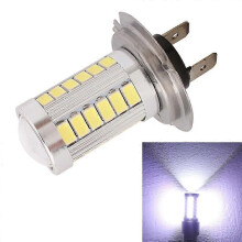 Autó Külső Lámpák 2 db H7 16.5W 990LM 6500K Fehér Fény 5630 SMD 33 LED Autó Fék/Kormánylámpa Izzó, DC12V
