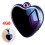 Heart Shaped Voice Recorder Smart Audio Detection  One-Touch Capture Wearable Design 1
