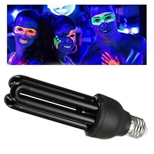 Bec UV E27 40W, bec fluorescent CFL ultraviolet UV, bec de detectare 2