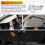 Winshield Sun Shade for 2014-2024 Porsche Macan, Foldable Front Sun Shield Protector Blocks UV Rays, Window Sunshade Sun 5