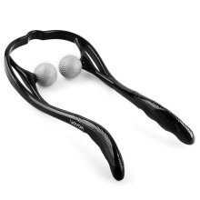 Shiatsu-Nackenmassagegerät mit Wärmefunktion, einstellbarer Intensität, ergonomischem Design und tragbarer Form für den Heimgebrau