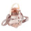 Large Water Bottle 1000ml Cartoon Bear Shape Portable Drinking Bottle with Straw Strap for Summer 2