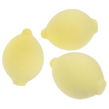 Citronformet makeupsvampesæt til fejlfri foundation-blanding, blød, ikke-absorberende, nem at rengøre