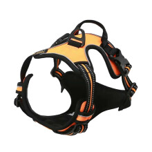 Dog Harness Adjustable Reflective Vest for Small Medium Large Dogs and Cats, Breathable Chest Strap Puppy Accessory