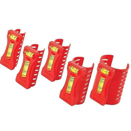 SL409 Pipe Level Set, 5 Pieces with Durable Construction for Precision Alignment