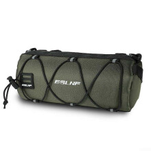 Bike Handlebar Bag With Shoulder Strap Design For Convenient Carrying Options Fits Most Handlebars