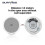 Waterproof Bluetooth Ceiling Speaker with Built-in Digital Amplifier 10W 6 Inch 3