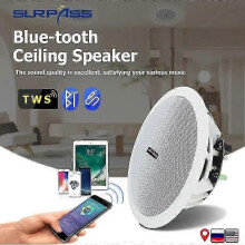 Vanntett Bluetooth-takhøyttaler med innebygd digital forsterker 10W 6 tommer