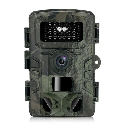 Caméra de chasse étanche 20 MP 1080p avec 3 capteurs infrarouges, vision nocturne et détection de mouvement pour l'observation de