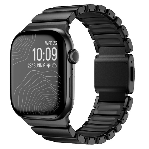 Titanium Strap for Apple Watch Ultra 49mm Grade 2 Lightweight CorrosionResistant Adjustable Links 1