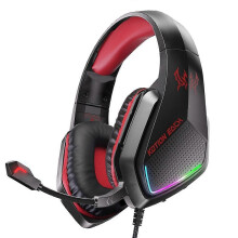 Casque de jeu KOTION EACH G5000 avec micro, son surround 7.1 et LED RGB pour PS4/PS5/PC/Xbox