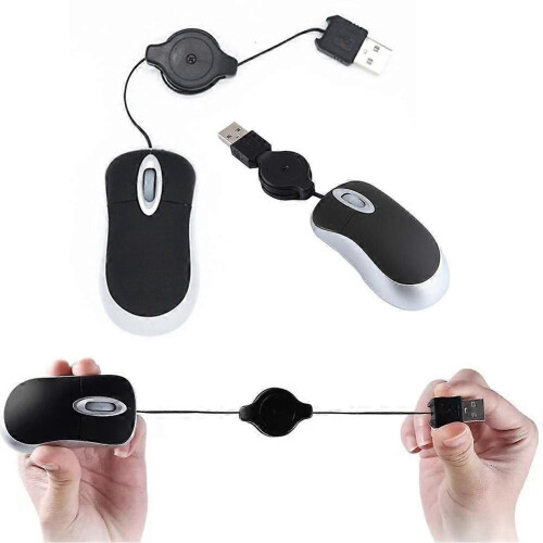 Mini wired mouse Small office children's mouse N0D2U K1 1
