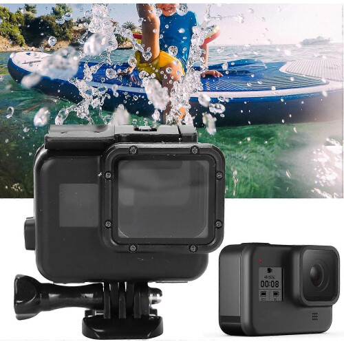 Waterproof Case for 5 6 7 Camera, 40M Diving Depth, Durable Underwater Dive Housing Accessories, Compatible with Action 2
