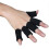 10 Pieces Fingertip Sleeve Hand Joint Protector Compression Brace Protective Sleeves Sporting Exercising Basketball, Red Ref: 3200 5
