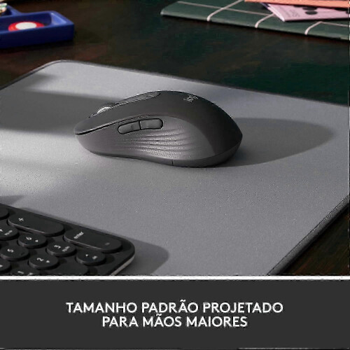 Original Logitech M650 Bluetooth Wireless Mouse Silent Clicks for PC/Mac/Multi-Device/Chromebook Office Laptop Sensor Technology 1