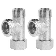 Stück 3-Wege-Anschlussventil Toilettenumstellventil Adapter Spülventil (EU3/8)