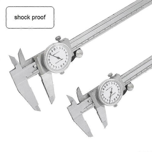 Präziser Messschieber mit Skala, stoßfester Metall-Nonius-Messschieber 0-200 mm Messwerkzeuge 1