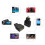 Adaptateur convertisseur universel micro D HDMI vers HDMI compatible B9G7 4