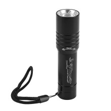 Potápěčská svítilna T6 s možností zoomu, 1200 lumenů, vodotěsná, nastavitelná LED dioda, černá, hliníková slitina, lehk