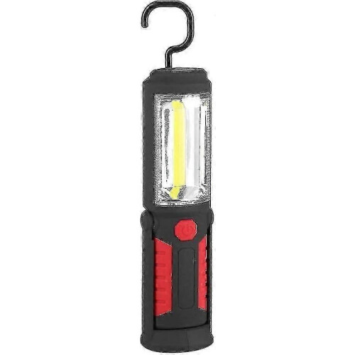 Magnetic Rechargeable Work Light - 360 Swivel Hook for Garage/Workshop (Red LED)_MM2