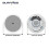 Waterproof Bluetooth Ceiling Speaker with Built-in Digital Amplifier 10W 6 Inch 5