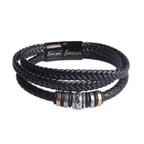 Forever Love justerbar armbånd til mænd - perfekt gave til søn 1