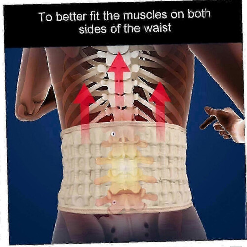 Opblaasbare rugdecompressiegordel Khaki Spinal Traction Lendensteun 1
