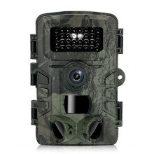 Wasserdichte Wildkamera mit 20 MP und 1080p-Auflösung, ausgestattet mit 3 Infrarotsensoren, Nachtsichtfunktion und Bewegungserkenn