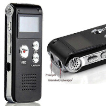 Digitální hlasový záznamník 16 GB hlasový záznamník s přehráváním pro přednášky - USB dobíjecí diktafon vylepšený malý k