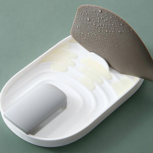 Support de couvercle résistant à la chaleur pour plaque de cuisson, repose-cuillère multifonctionnel avec conception pliable peu e