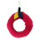 Bird Chew Toy Exercise Entertainment Hanging Ring Swing for Parrot(Red) 1