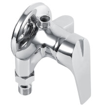 Mitigeur thermostatique G1/2" mâle pour douche de salle de bain, avec filetage mâle et robinet de contrôle de mélange pour eau cha