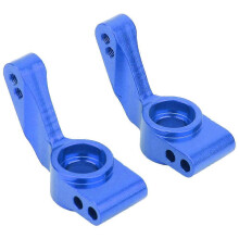 RC stuurwielnaafhouder van aluminiumlegering voor TRAXXAS SLASH 2WD (donkerblauw)